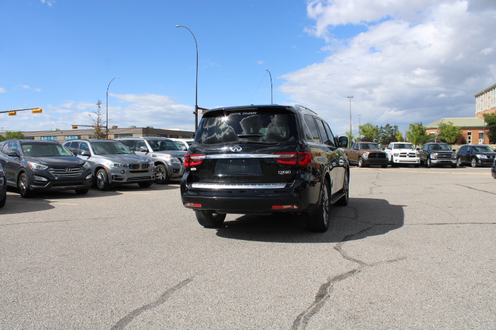 Preowned 2019 Infiniti QX80 Limited 4WD in Calgary Alberta